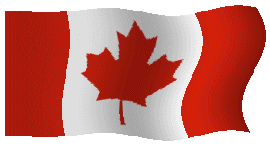 Le drapeau du Canada.